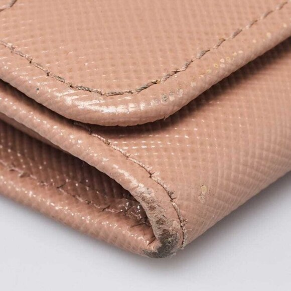 Prada Cammeo Saffiano Leather Bow Flap Wallet - Picture 4 of 9